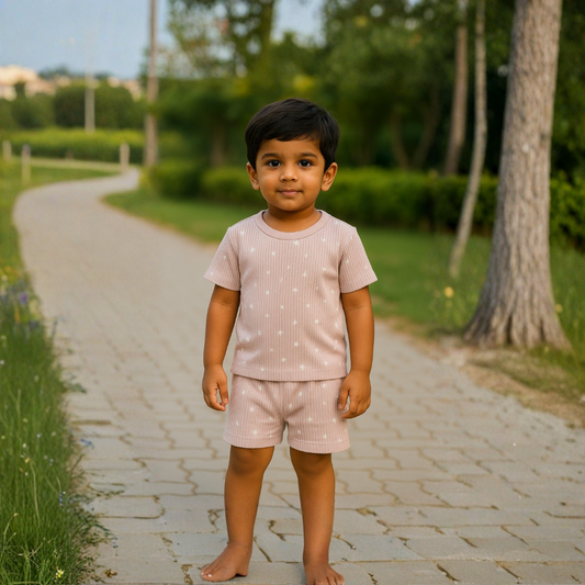 Lilimi Boy's Comfort Tee & Shorts Set