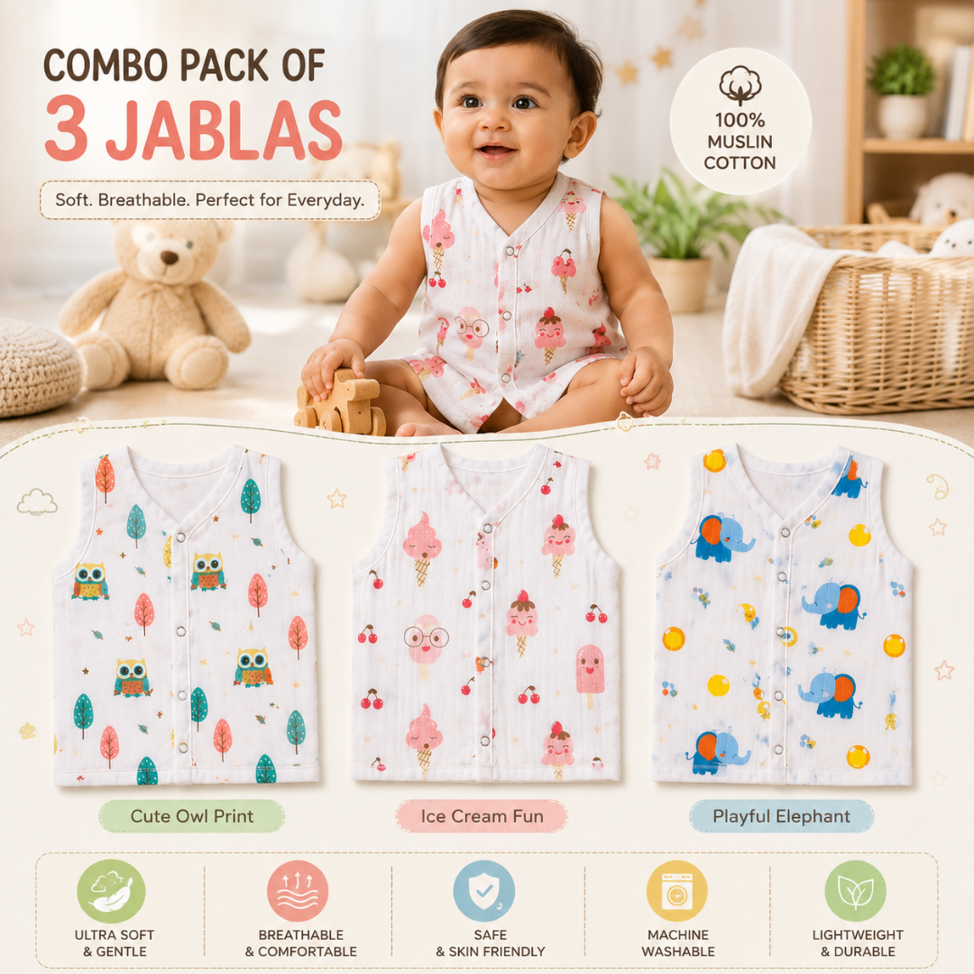 Lilimi Front Open Jablas | Pack of 3