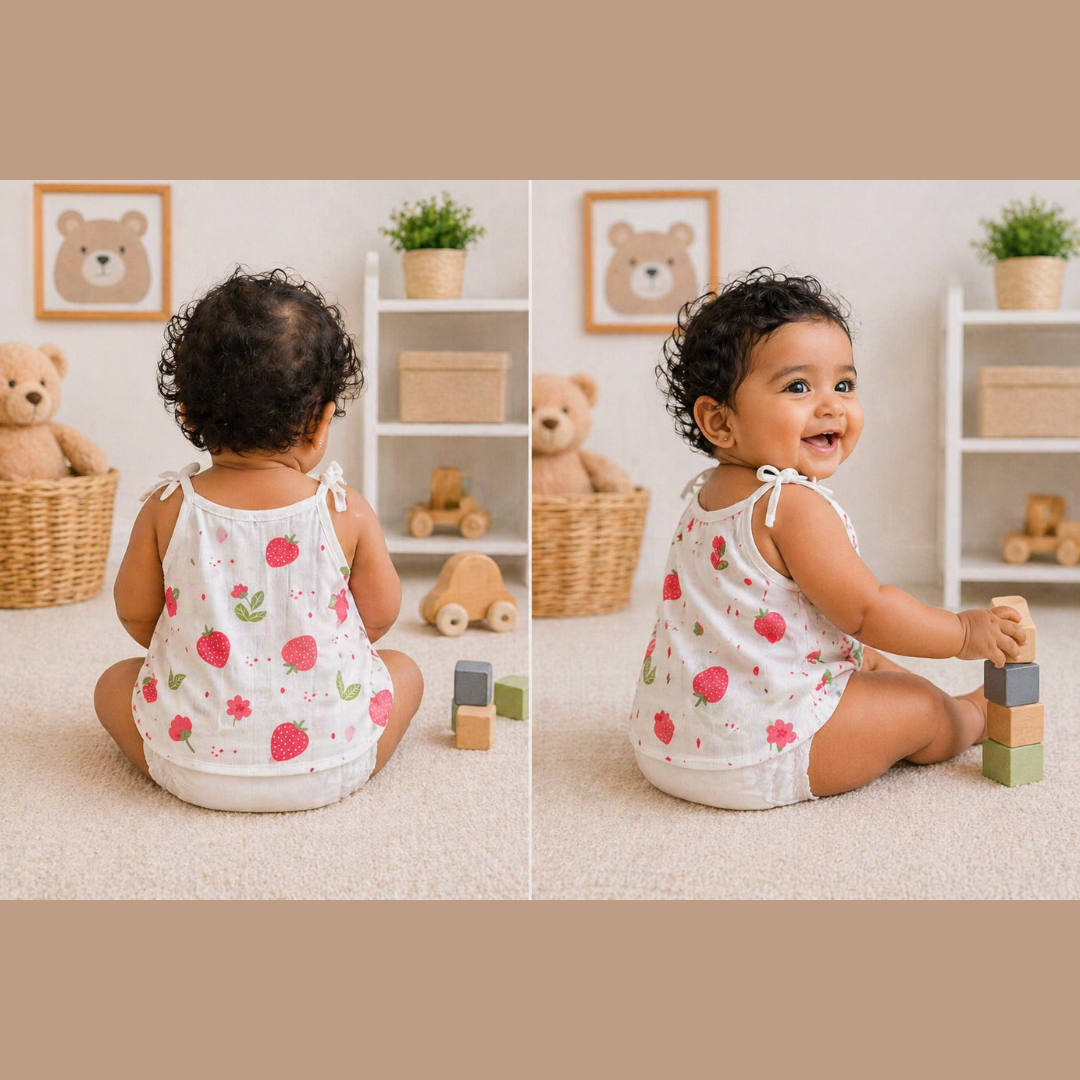 Lilimi Baby Tie-Up Jablas | Pack of 3
