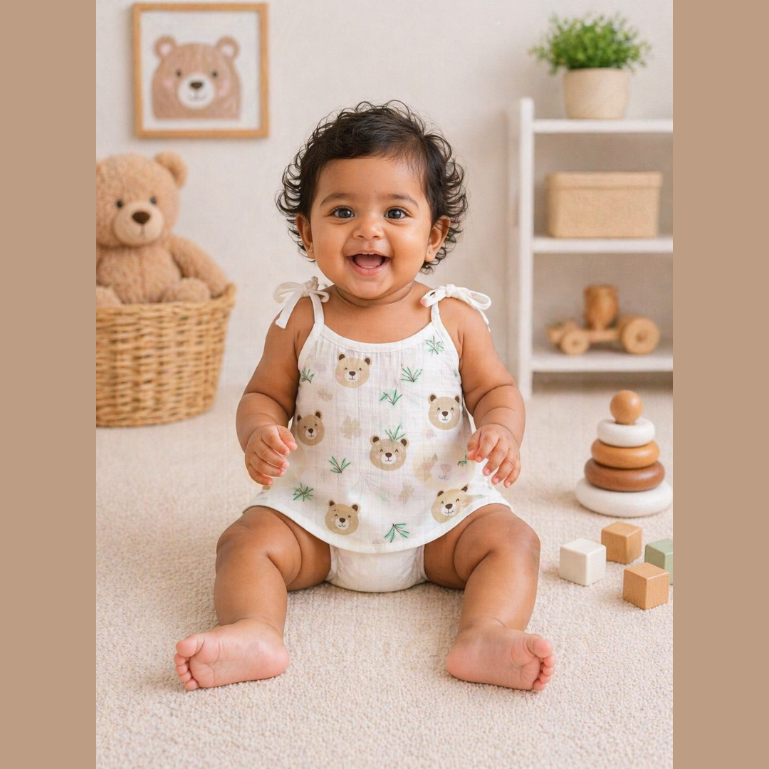 Lilimi Baby Tie-Up Jablas | Pack of 3